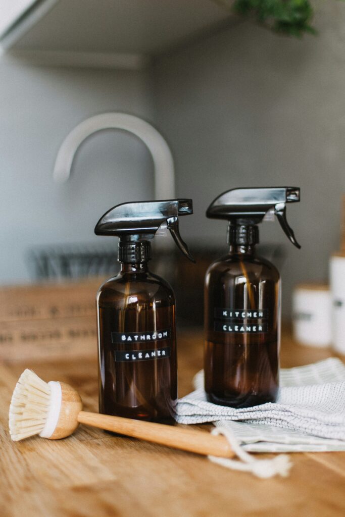 plant based cleaning products non toxic home