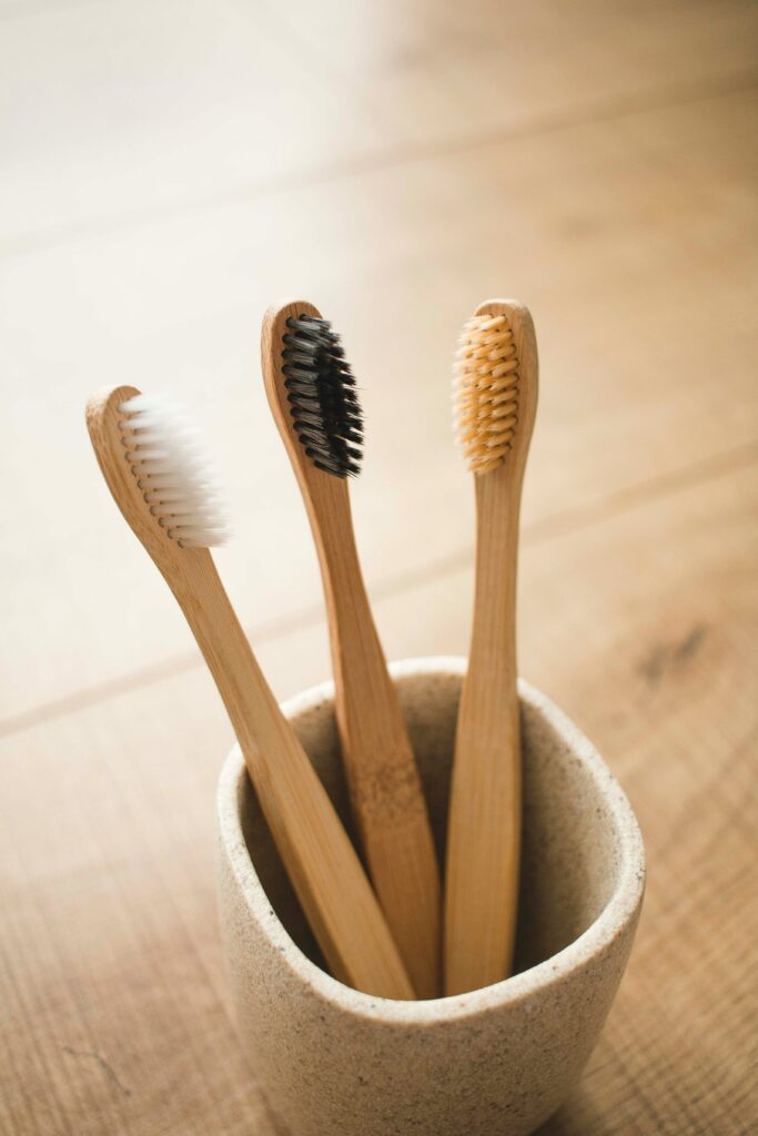 simple sustainable swaps bamboo toothbrush eco friendly