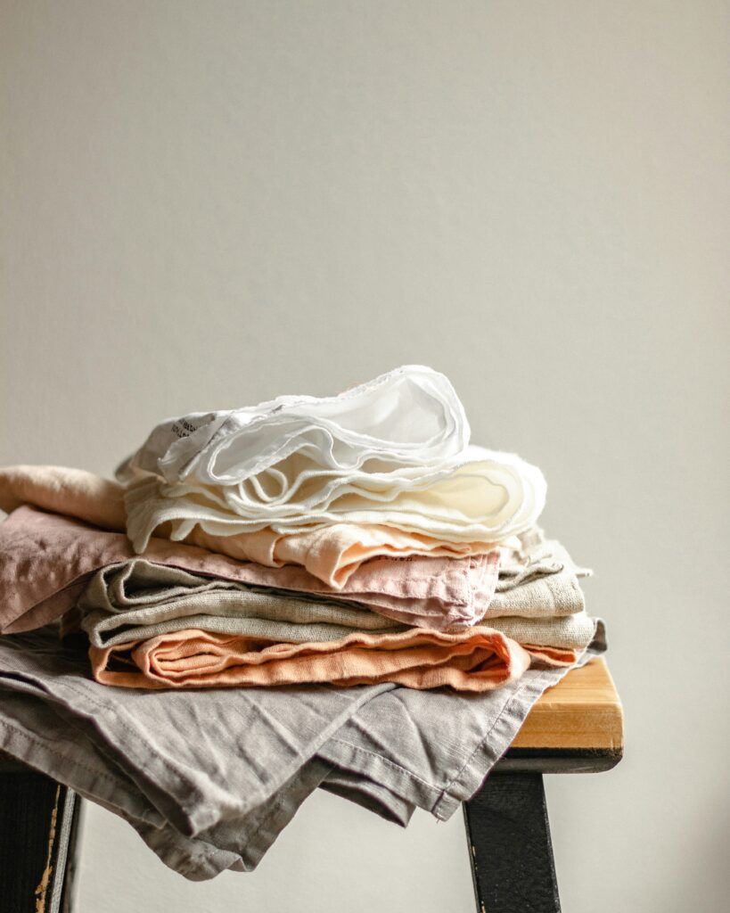 linen dish towels reusable kitchen more sustainable swap
